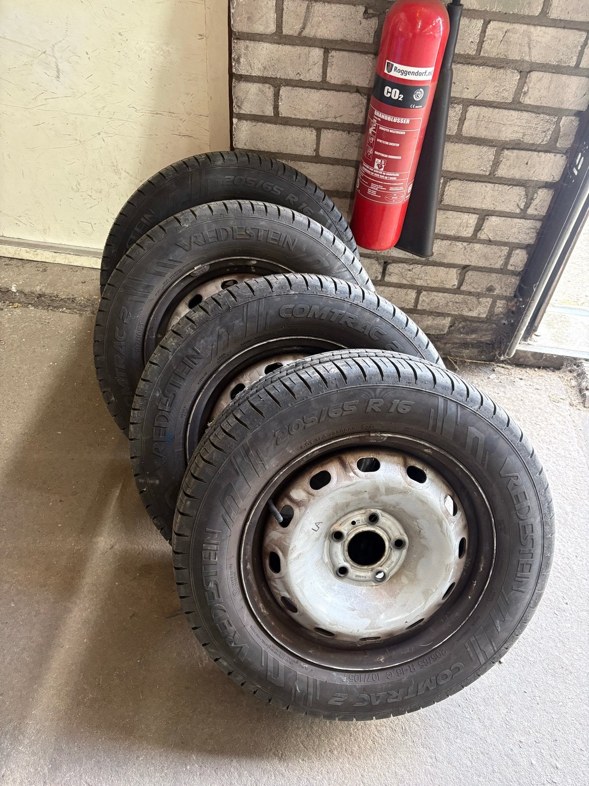 205/65R16 Vredestein banden, Ophalen, Gebruikt, 16 inch, 205 mm