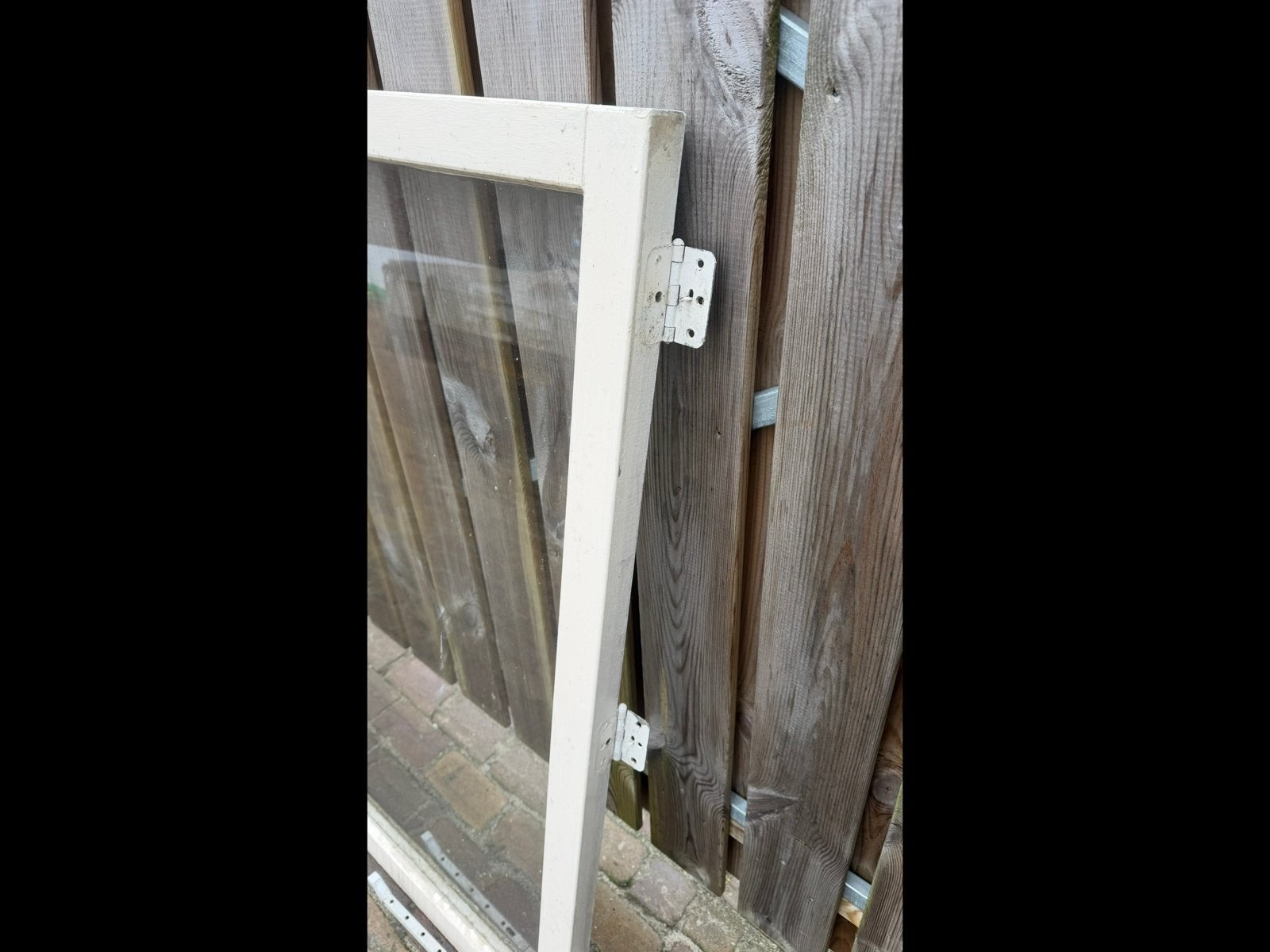 Hardhouten draairamen  enkel glas (geschikt voor thermopane), Ophalen, Gebruikt, Gevelraam of Ruit, Minder dan 80 cm