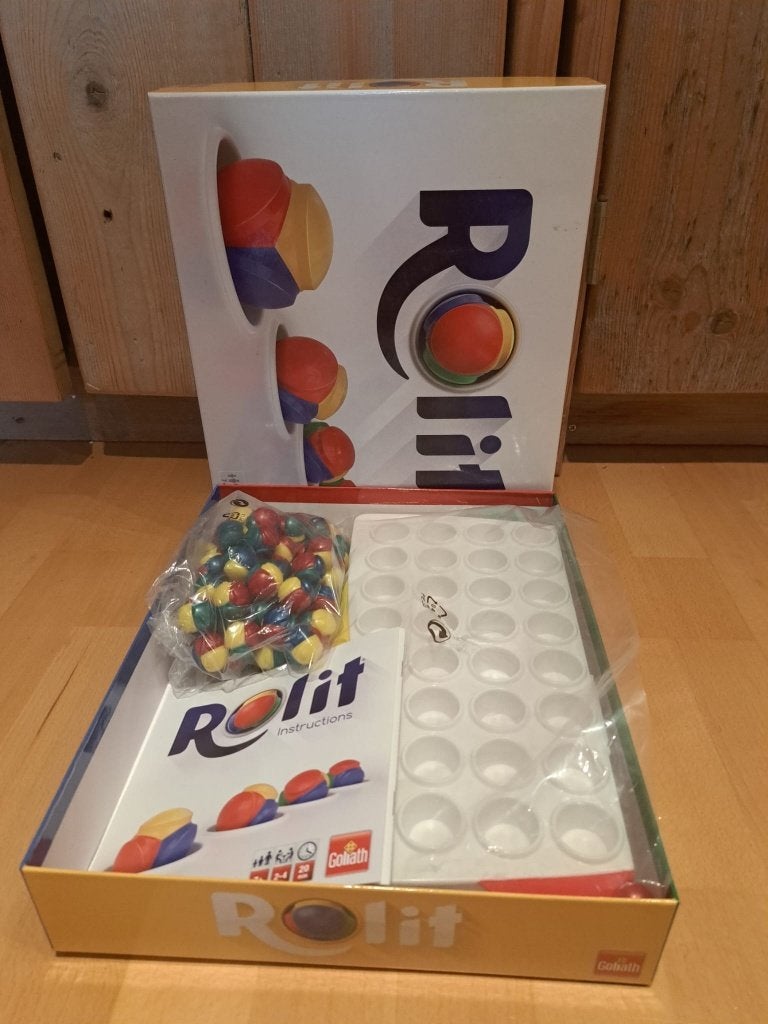 Rolit gezelschapsspel, Ophalen of Verzenden, Gebruikt, Goliath