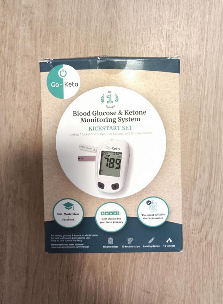 Nieuw GO-KETO Glucose Ketonen Meter Monitoring Systeem, Ophalen of Verzenden, Nieuw, Overige typen