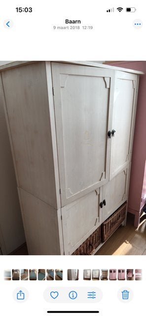 kinderkast, Kinderen en Baby's, Ophalen, Gebruikt, Kast, 105 cm of meer