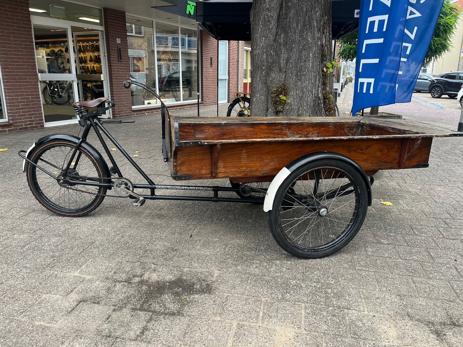 Antieke LELY bakfiets ca. 1927, Ophalen, Gebruikt, 1 kind