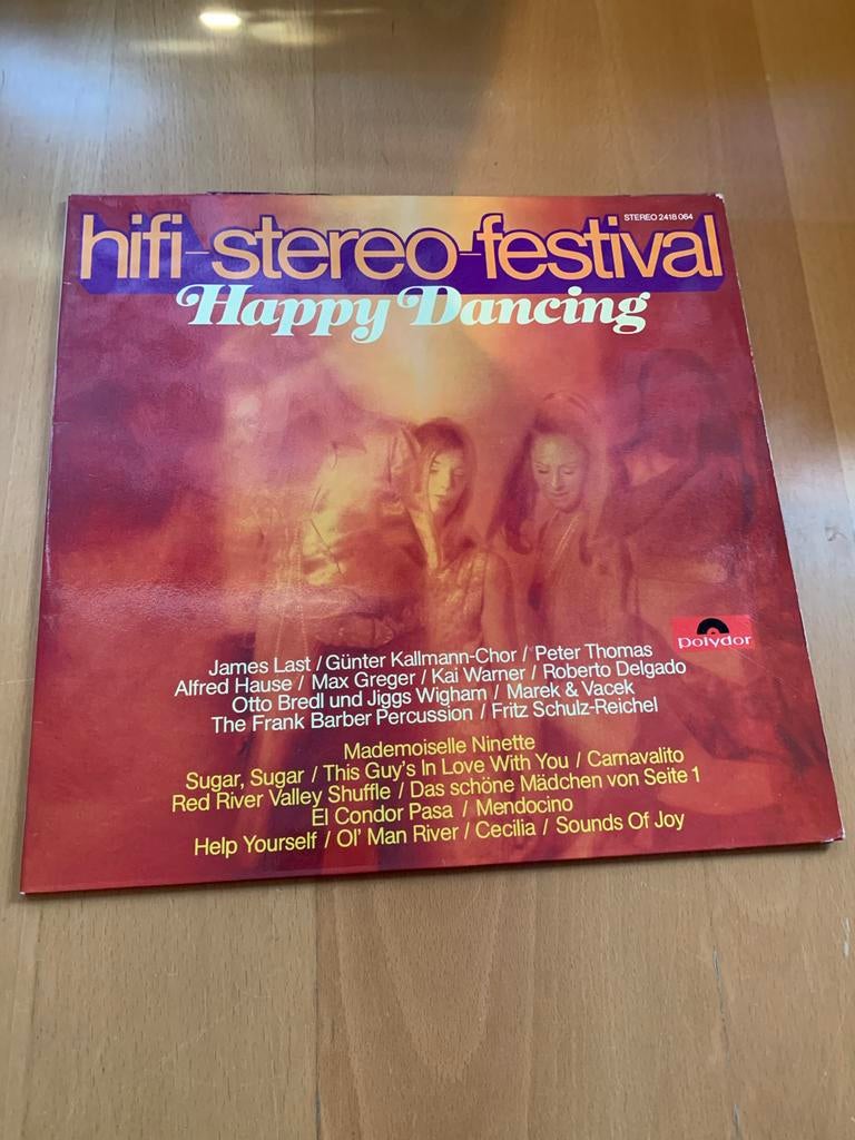Hifi-Stereo Festival: Happy Dancing LP - Diverse Artiesten, Gebruikt, Ophalen of Verzenden, 1970 - 1979, Complilatie
