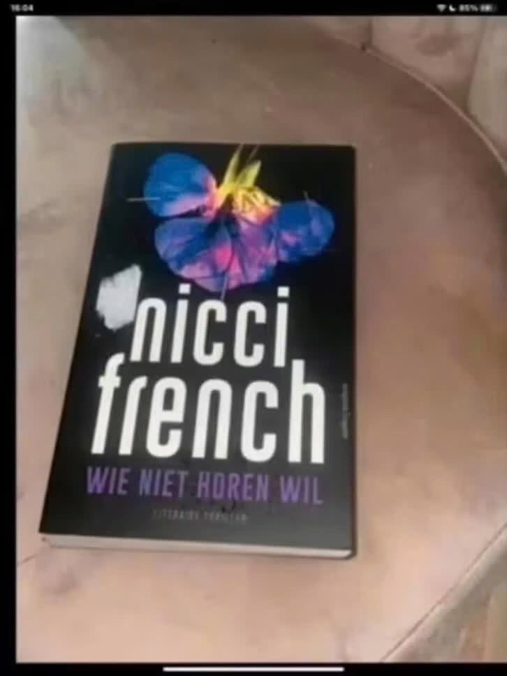 Wie niet horen wil - Nicci French (Literaire thriller), Gelezen, Nicci French, Ophalen of Verzenden, Nederland