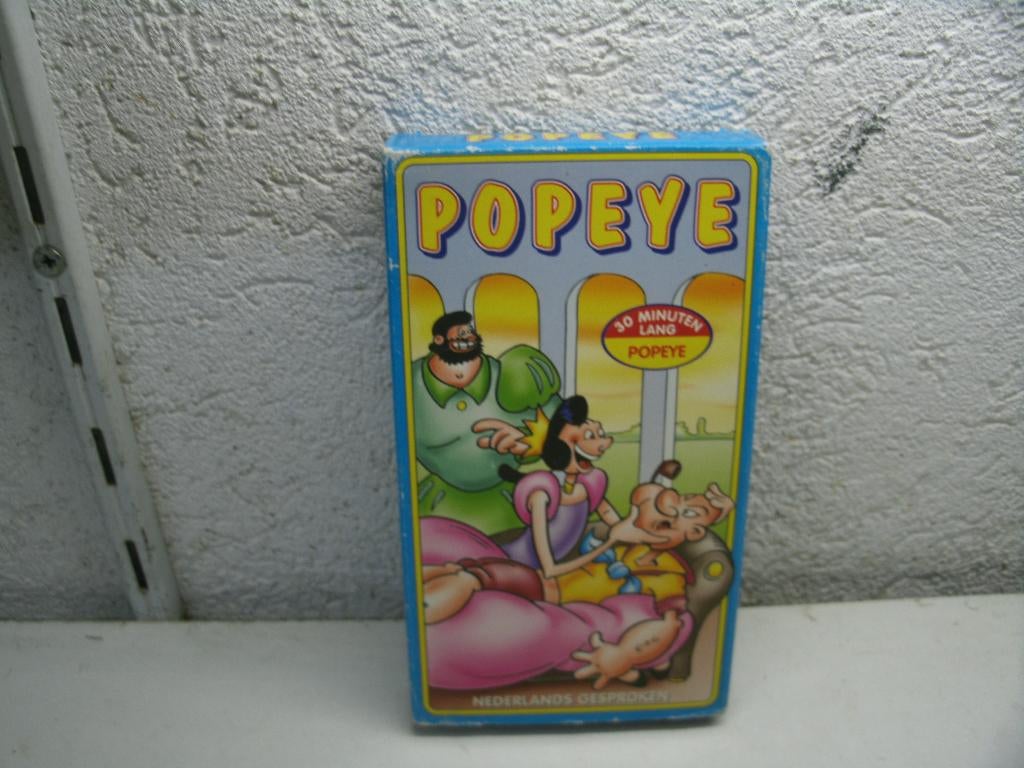 vhs 48a popeye ned, Cd's en Dvd's, VHS | Kinderen en Jeugd, Alle leeftijden, Ophalen of Verzenden, Gebruikt, Overige typen