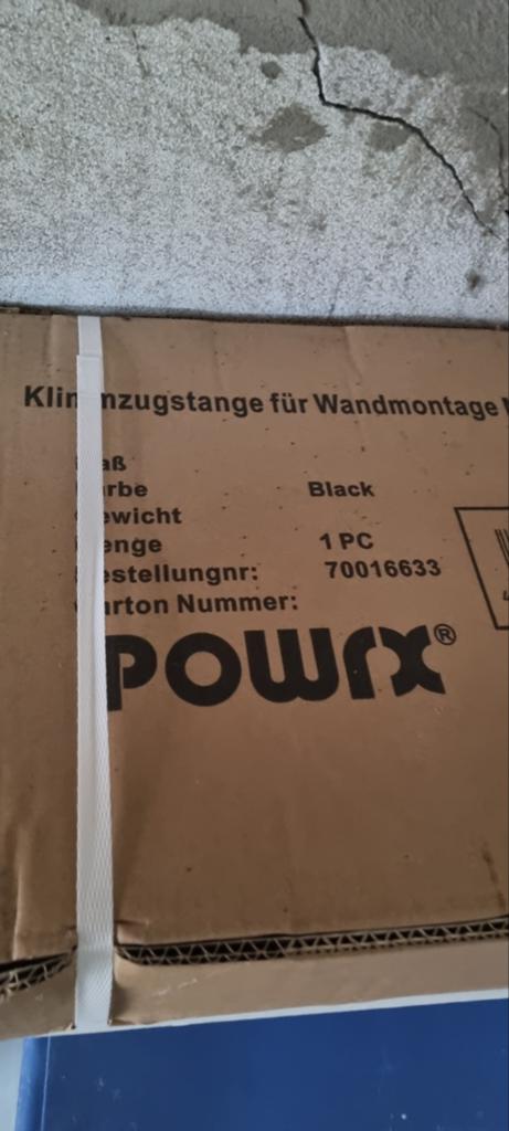 POWRX Klimrek voor pull-ups, chin-ups en leg raises, Ophalen of Verzenden