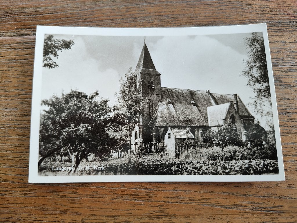 Langerak hervormde kerk 3, Ophalen of Verzenden, Ongelopen, Noord-Brabant