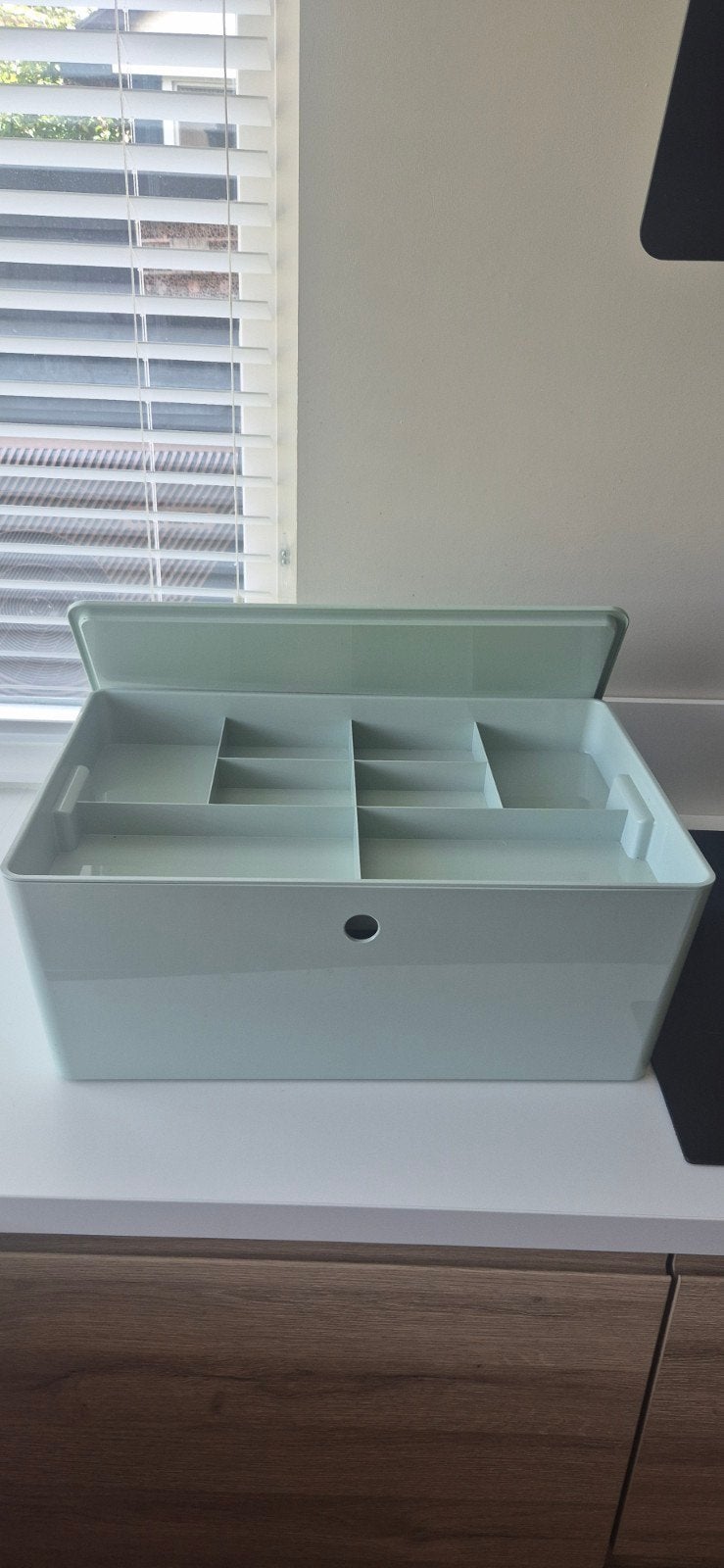 Ikea Kuggis bak/opbergdoos - Mooie groene kleur, Huis en Inrichting, Ophalen, Gebruikt, Kunststof