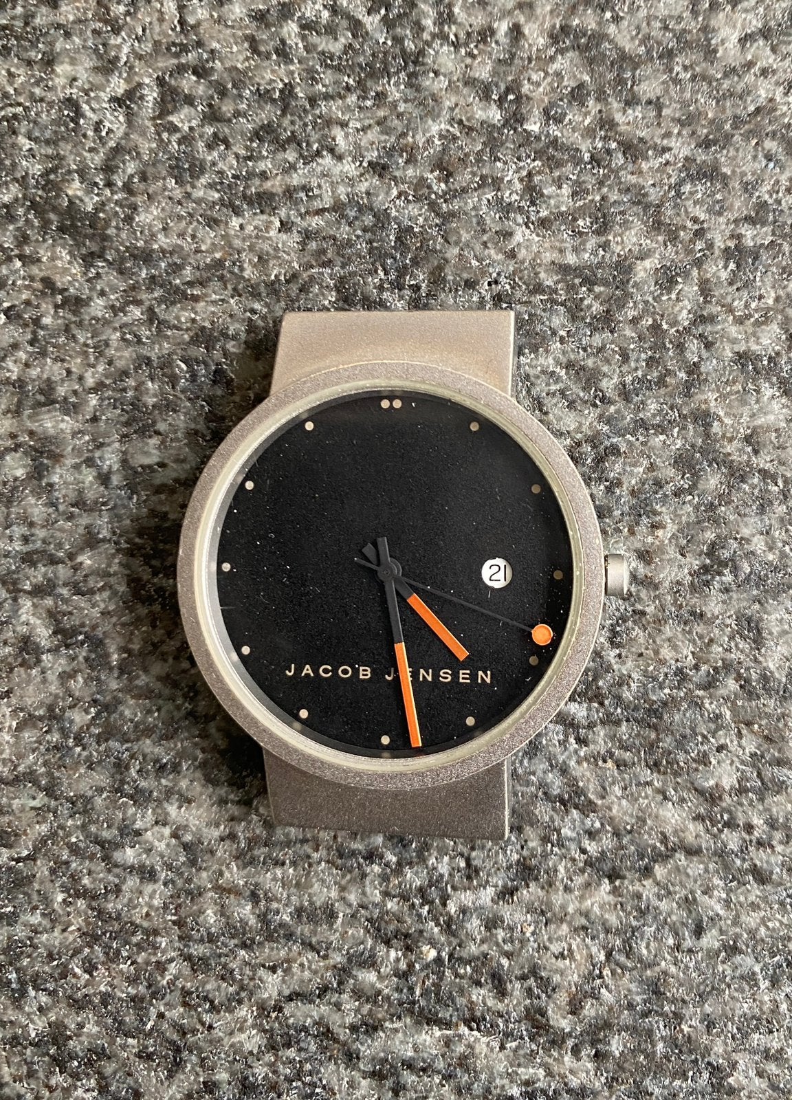 Jacob Jensen Polshorloge - Klassiek Design, Sieraden, Tassen en Uiterlijk, Horloges | Heren, Overige materialen, Polshorloge, Ophalen