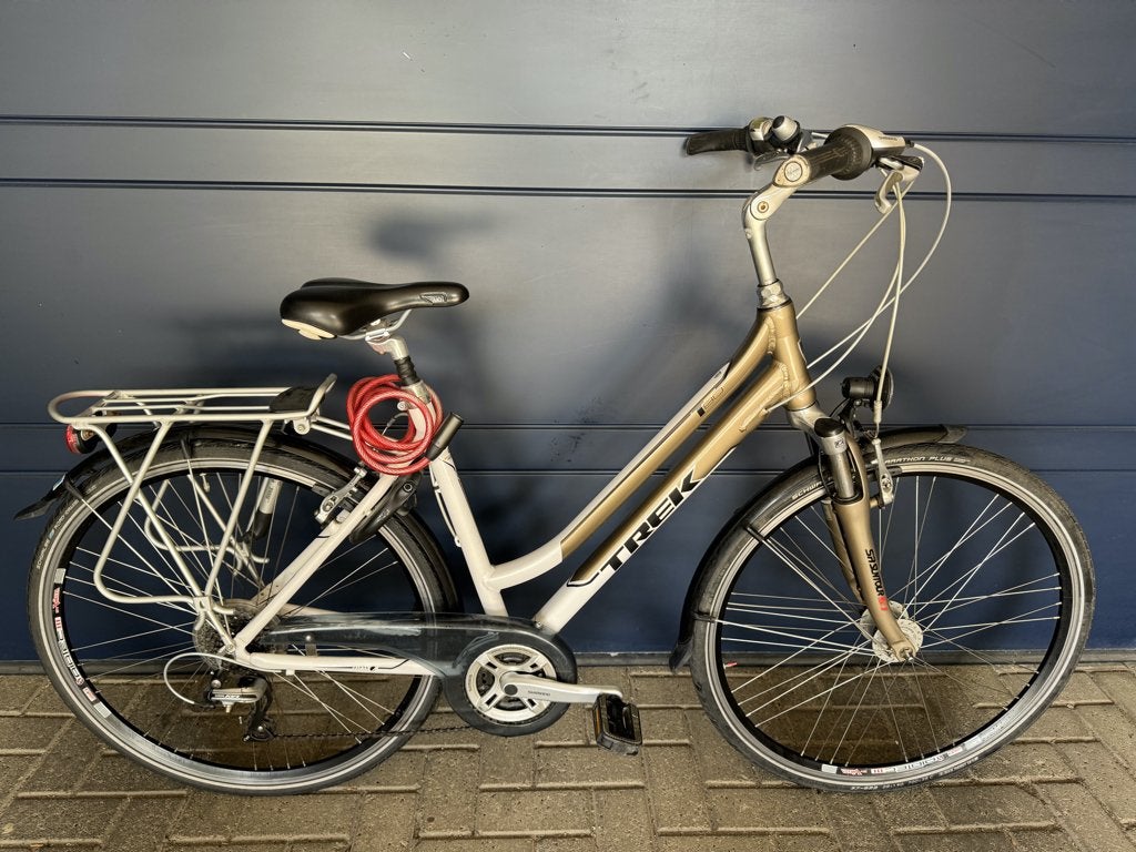 Trek damesfiets | maat 50 | in nette en goede staat, Gebruikt, Velgrem, Versnellingen, 50 tot 53 cm