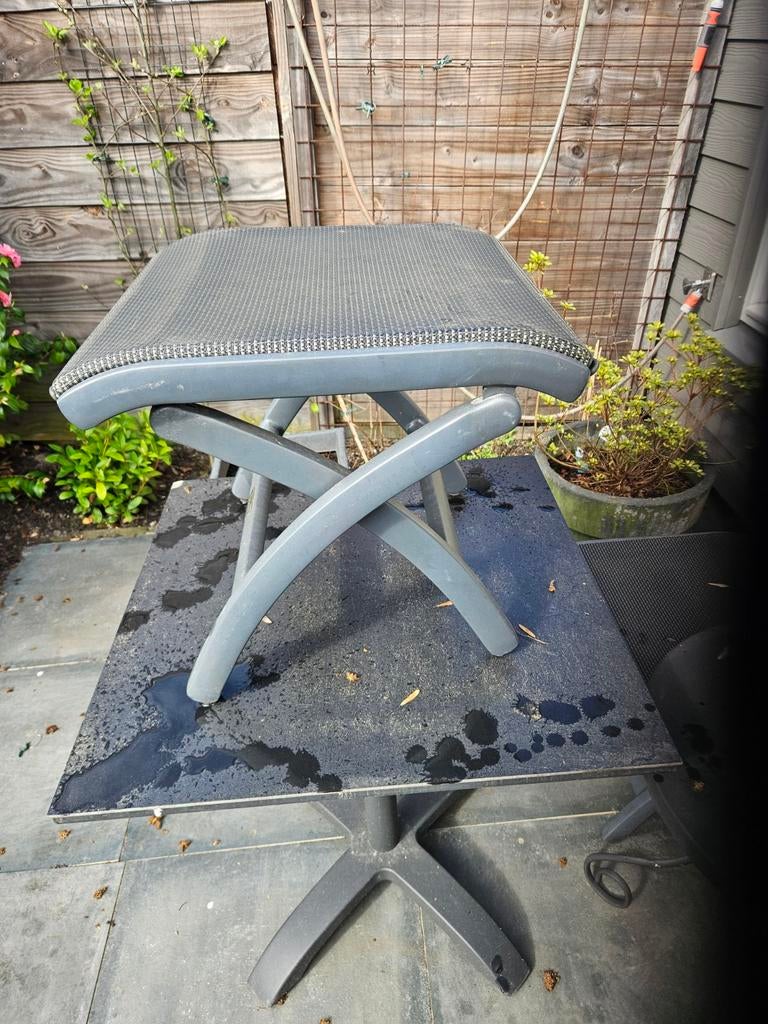 2 x Hartman voetenbank, Tuin en Terras, Verzenden, Kunststof