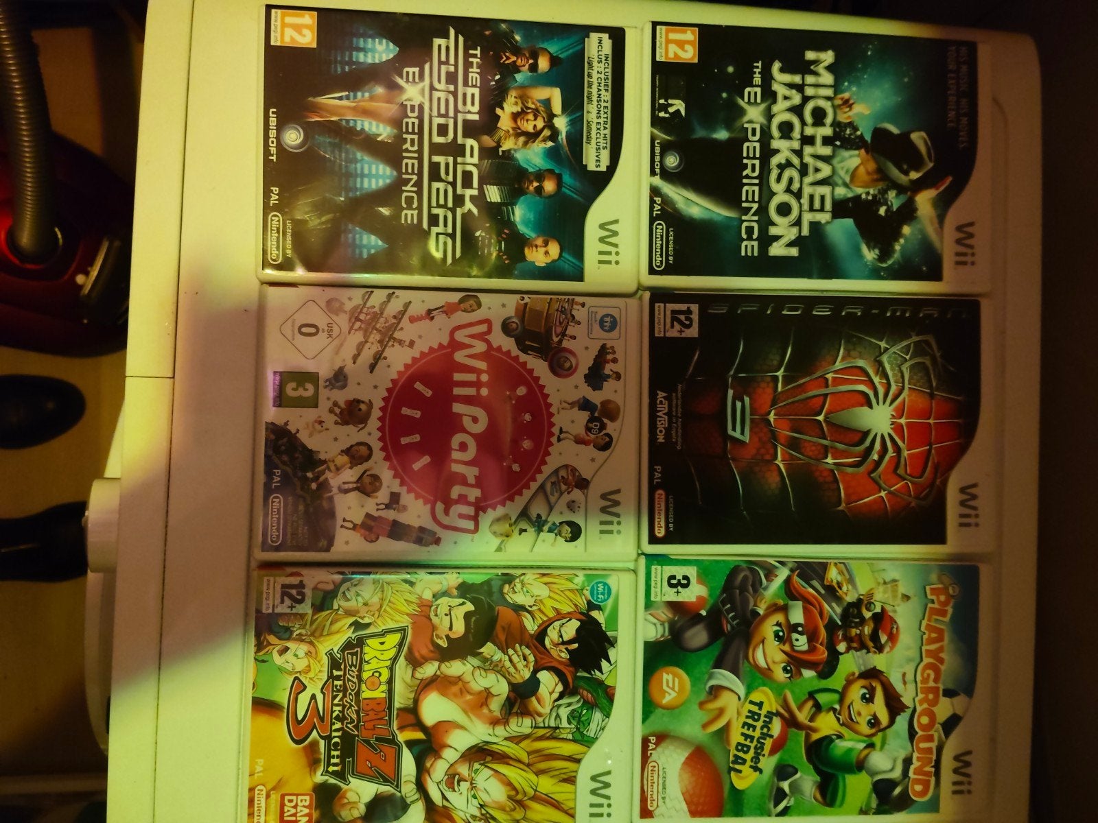 Grote collectie Wii games: Mario, Just Dance, Zumba en meer!, Gebruikt, Overige genres, Ophalen of Verzenden, Eén computer
