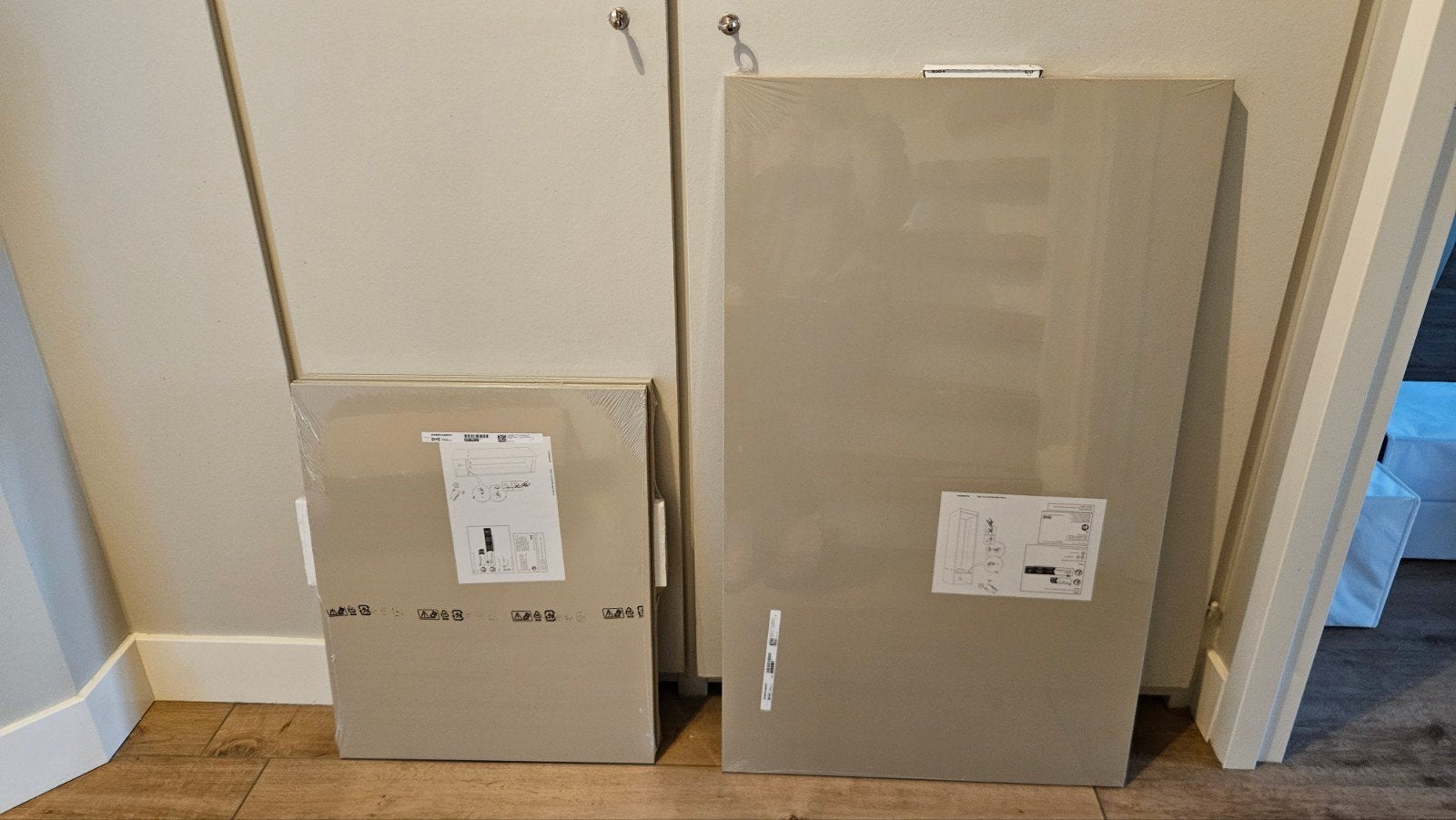 Nieuwe Pax planken taupe - 2x 50x58cm, 1x 100x58cm, Ophalen, Nieuw