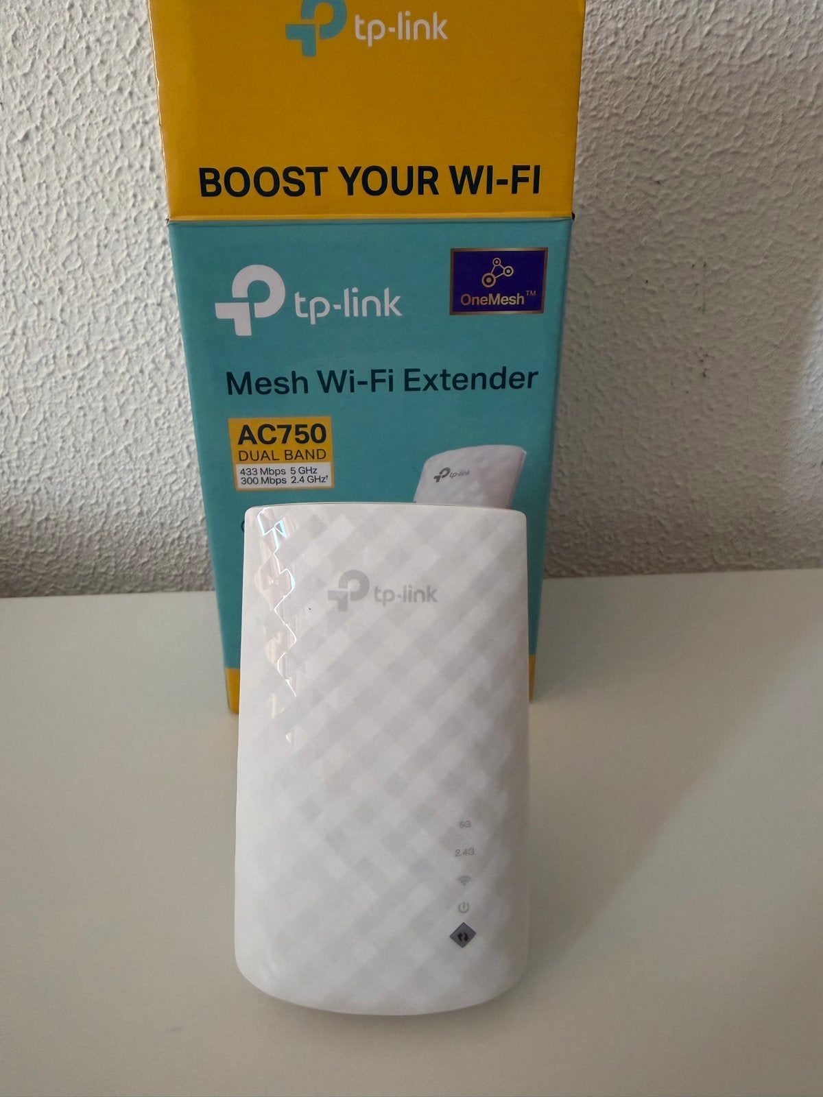 TP-Link RE190 AC750 WiFi Versterker Mesh Extender, Ophalen of Verzenden, Zo goed als nieuw