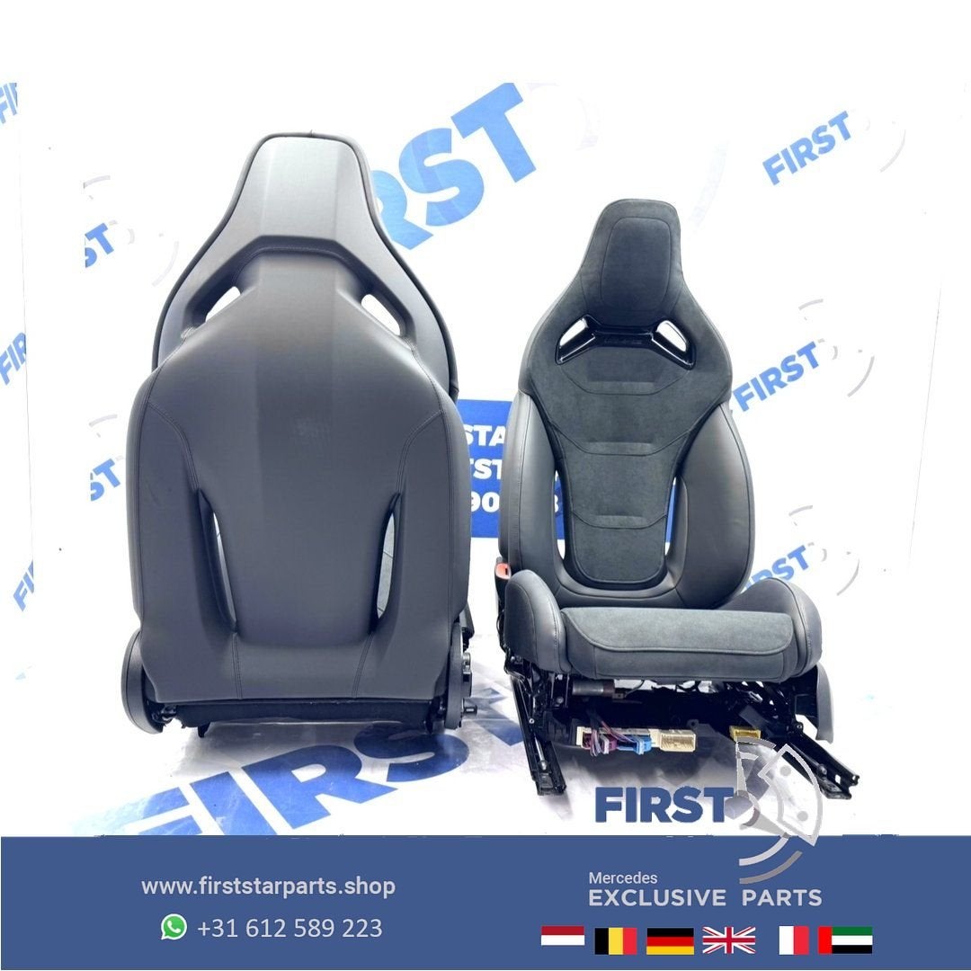 W206 S206 C63s AMG Recaro KUIP STOELEN SET C63 E PERFORMANCE, Gebruikt, -, Ophalen of Verzenden, -
