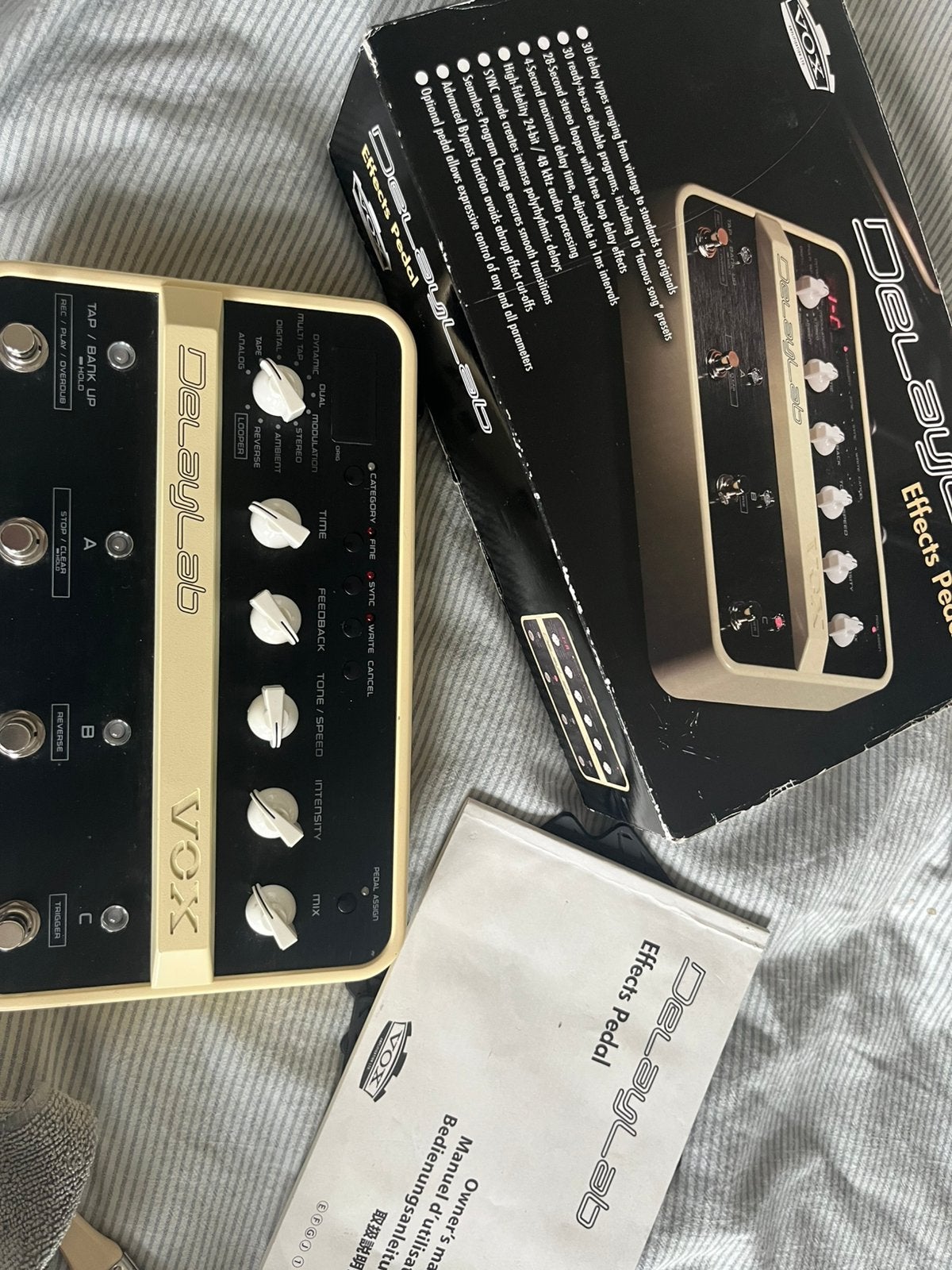 Vox DelayLab: Analoge Dry Through, Betaalbaar Alternatief, Muziek en Instrumenten, Effecten, Ophalen of Verzenden, Gebruikt, Delay of Echo
