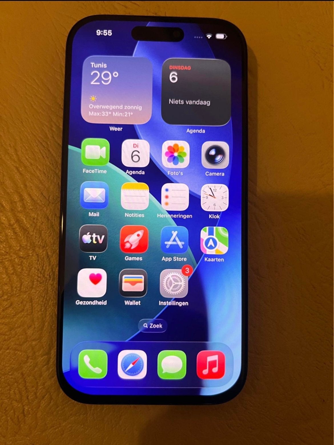 iPhone 16 Pro 128GB ZGAN, Telecommunicatie, IPhone 16 Pro, 128 GB, Zwart, Ophalen of Verzenden