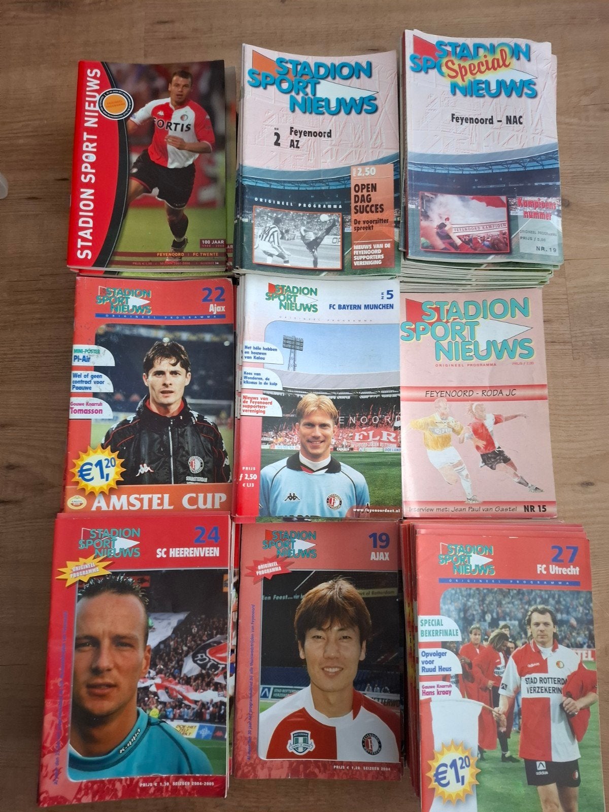 Feyenoord programmaboekjes Stadion Sport Nieuws, Verzamelen, Ophalen of Verzenden, Feyenoord