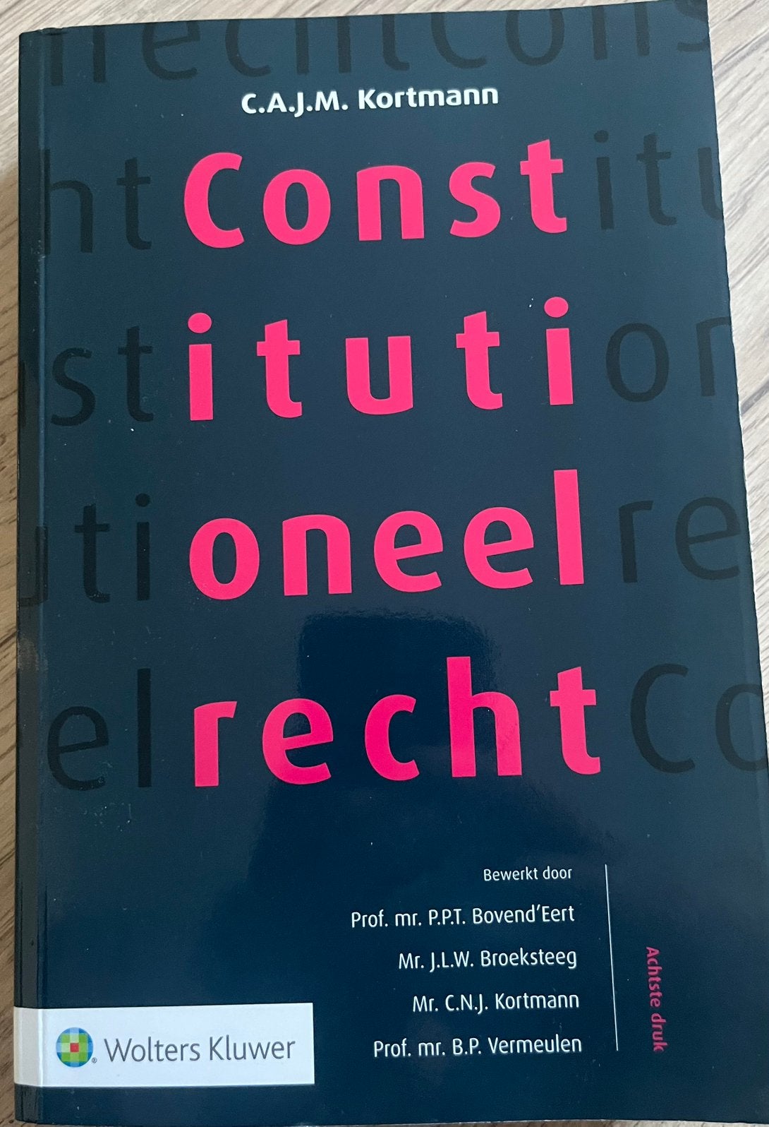 Constitutioneel recht, Boeken, Ophalen, Zo goed als nieuw, Overige niveaus, Overige vakken