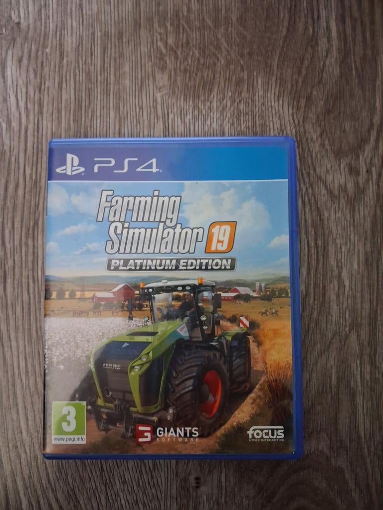 Farming Simulator 19 Platinum Edition PS4, Online, 1 speler, Ophalen of Verzenden, Zo goed als nieuw