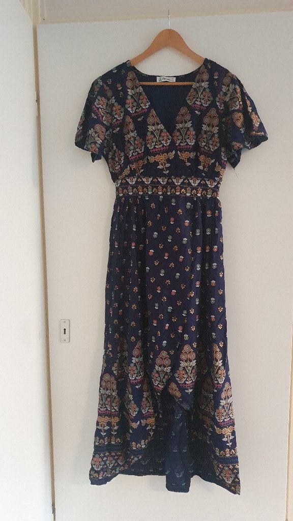 jurk van Lapogee, Kleding | Dames, Grote Maten, Ophalen, Blauw, Jurk, Zo goed als nieuw