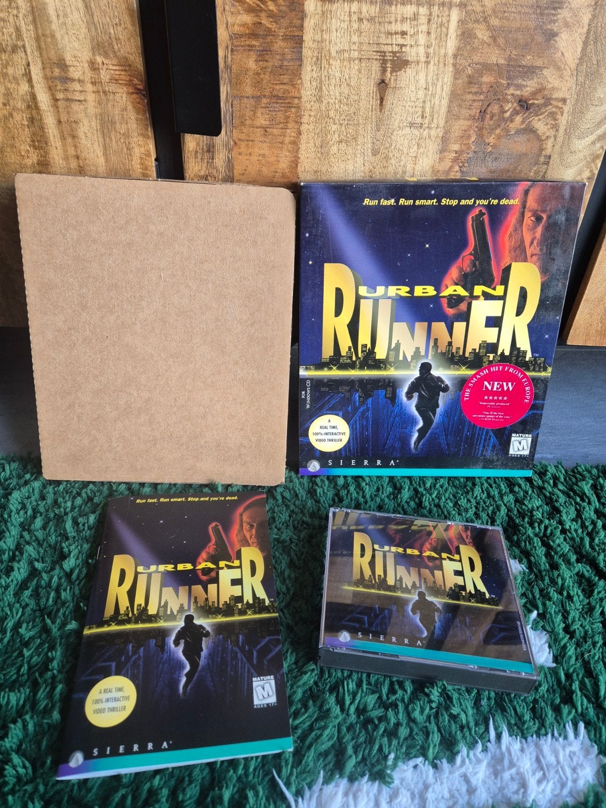 Urban Runner PC CD-ROM - Interactieve Video Thriller, Spelcomputers en Games, Avontuur en Actie, 1 speler, Ophalen of Verzenden