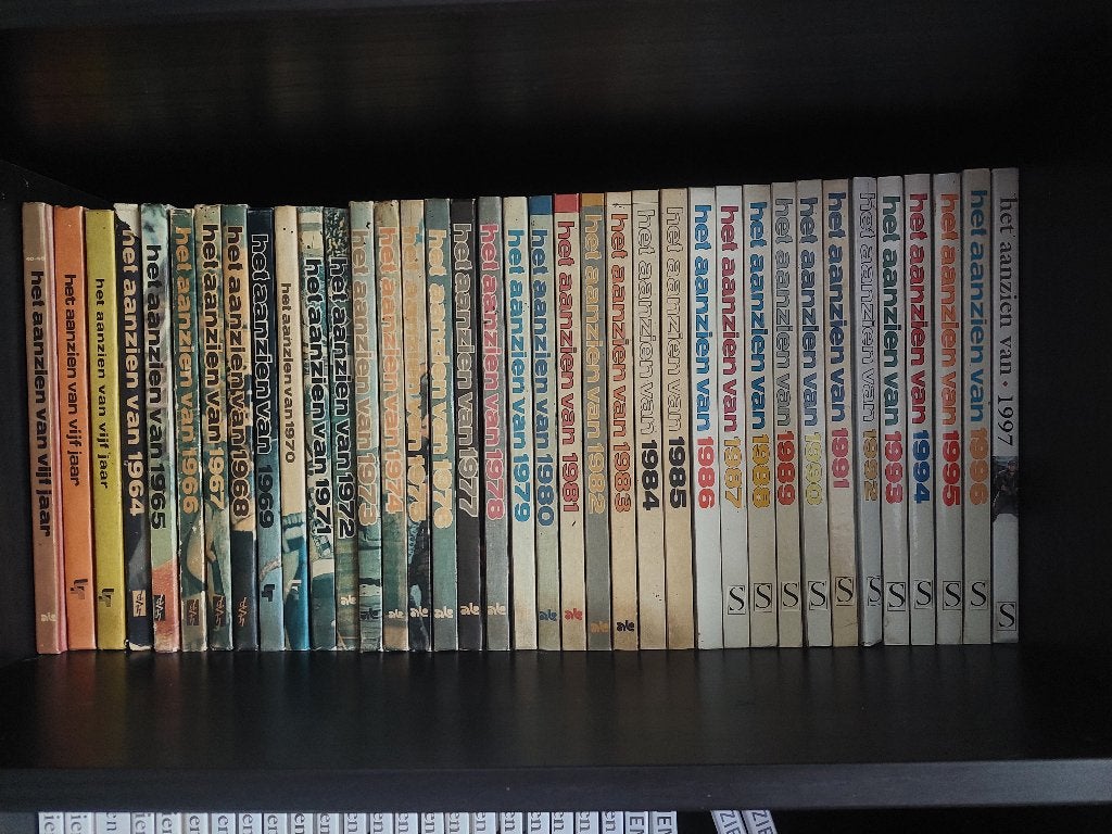 Jaarboeken…het aanzien van 1940 t/m 2022, Boeken, Ophalen, Gelezen, Overige gebieden