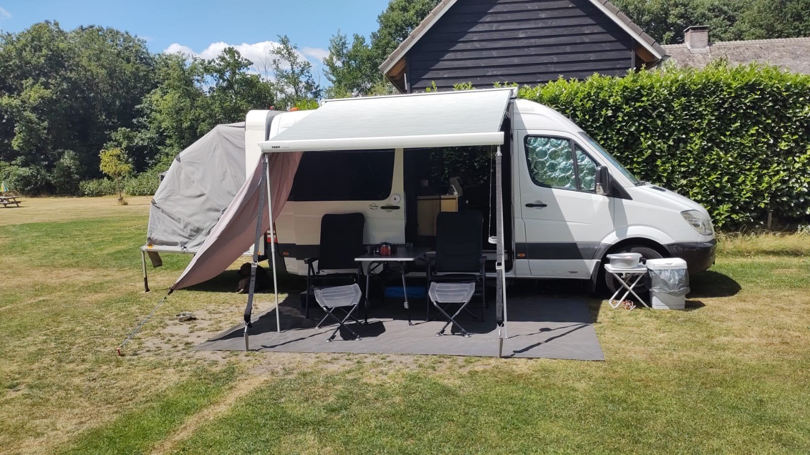 Mercedes Sprinter 2010 Camper - Klaar voor avontuur!, Chemisch toilet, Buscamper of Camperbus, Tot en met 2, Particulier