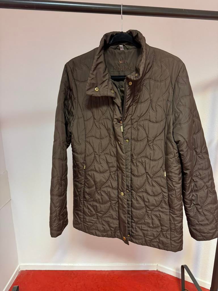 Kingfield jas, Ophalen of Verzenden, Zo goed als nieuw, Maat 38/40 (M), Bruin