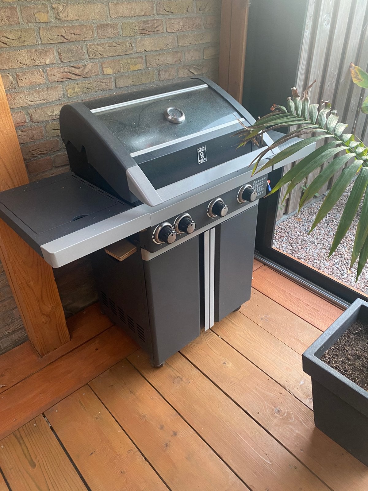 Gas  BBQ mef extra gasfles (vol ), Ophalen, Gebruikt