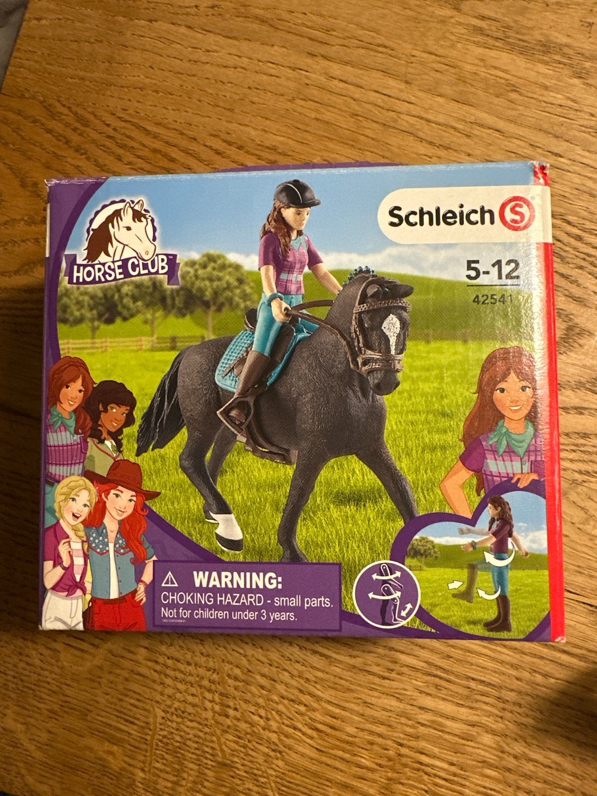 Schleich Horse Club paard met ruiter - Zo goed als nieuw, Ophalen, Zo goed als nieuw