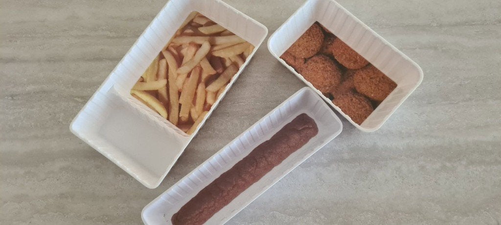 patatbakjes, Overige merken, Verzenden, Keramiek, Overige typen