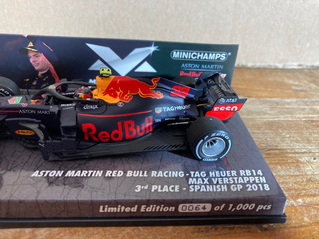Max Verstappen 1:43 editie 35 3rd Place Spanish GP 2018, Ophalen of Verzenden, Nieuw, Formule 1