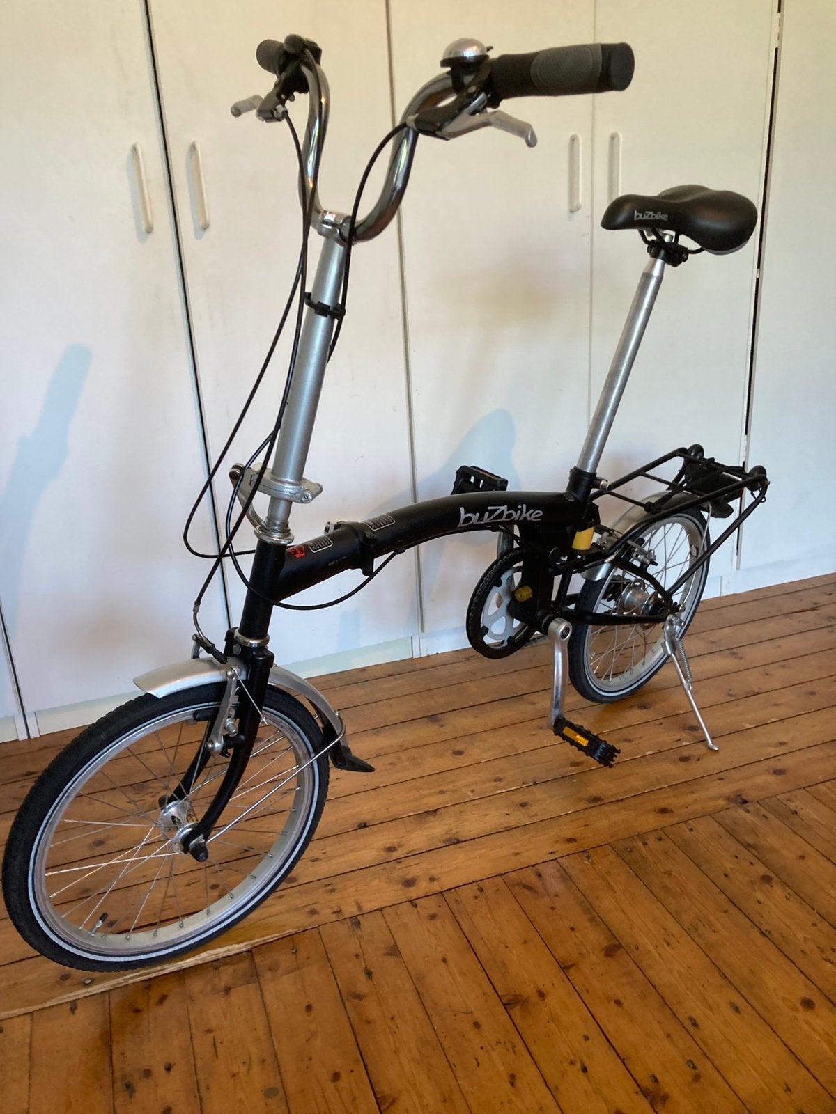 Buzbike vouwfiets ZGAN, Fietsen en Brommers, Fietsen | Vouwfietsen, Velgrem, 16 tot 18 inch, Versnellingen, Zo goed als nieuw