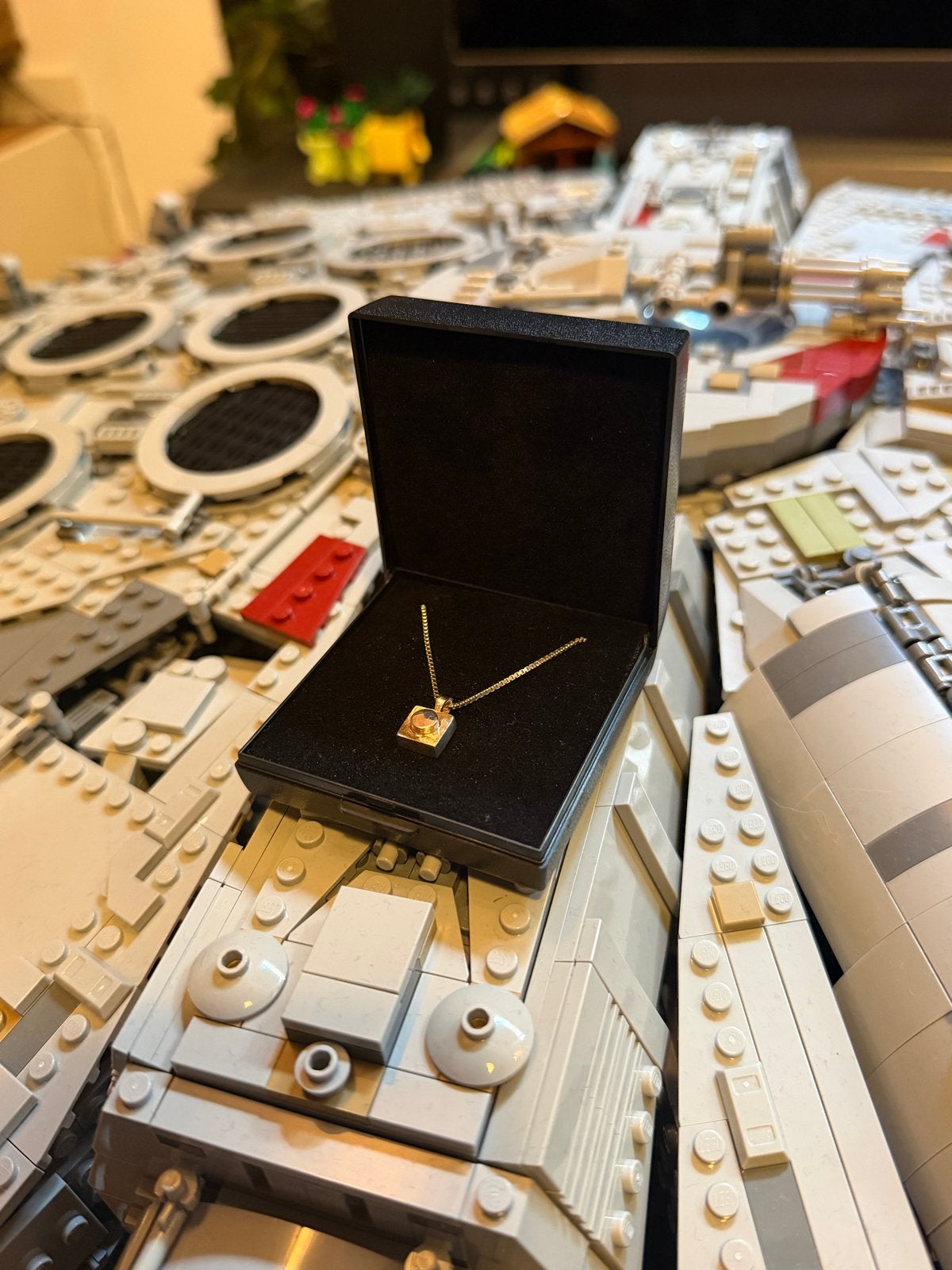 Lego Employee Gift 10 Jaar Ketting 925 zilver, Ophalen of Verzenden, Zo goed als nieuw