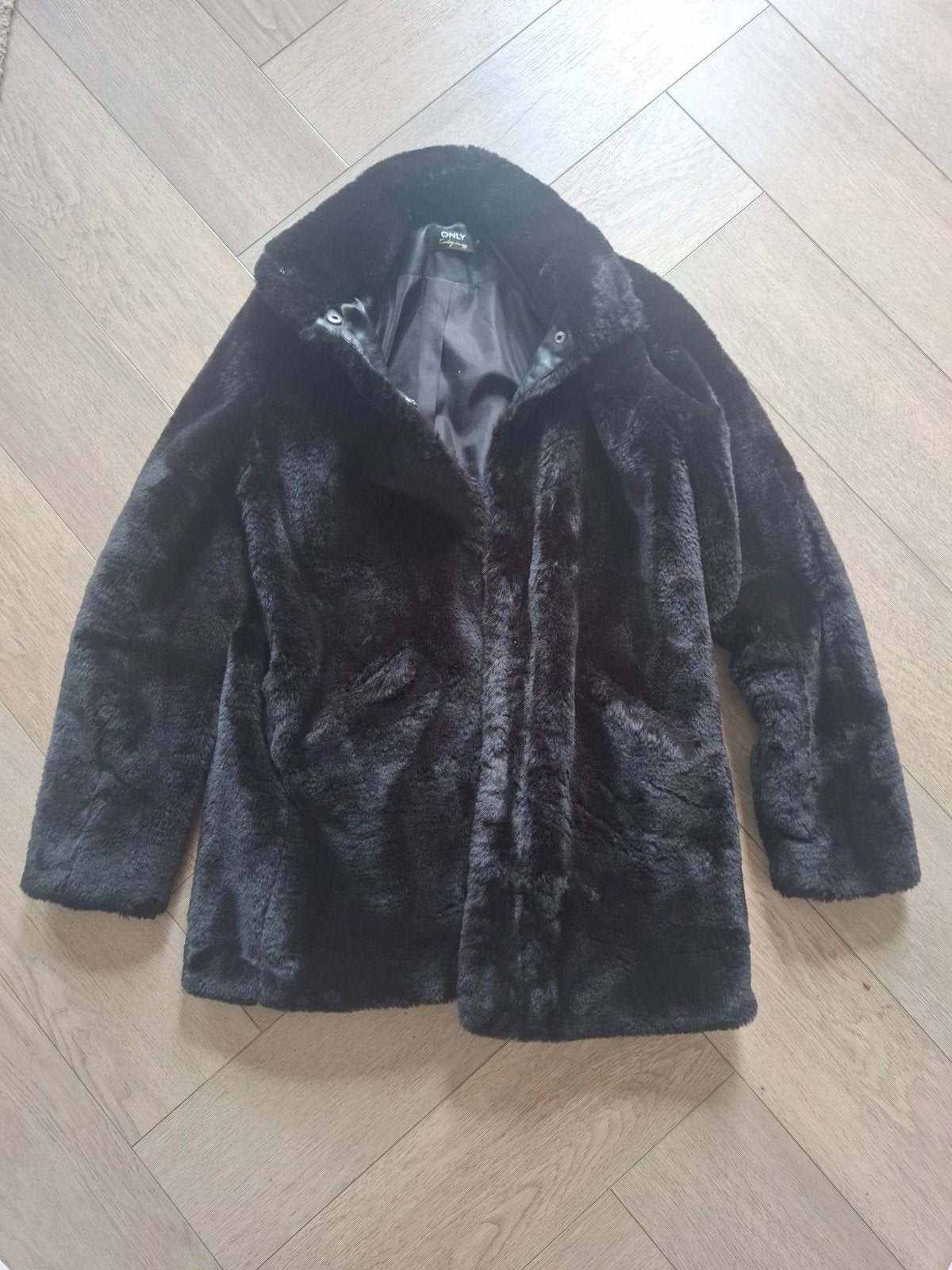 Zwarte Only jas maat XS, zo goed als nieuw, Kleding | Dames, Jassen | Winter, Only, Zwart, Ophalen of Verzenden, Zo goed als nieuw
