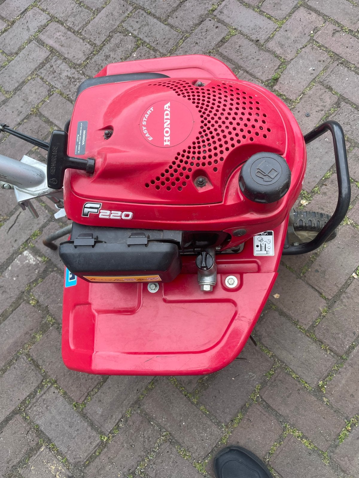 Honda F220 Tuinfrees - Krachtige Bodembewerking, Tuin en Terras, Ophalen of Verzenden, Gebruikt, Cultivator