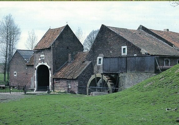(BG120) Ansichtkaart België molen Montenaken Nerummolen 2003, Verzamelen, Ansichtkaarten | België, Ophalen of Verzenden, 1980 tot heden