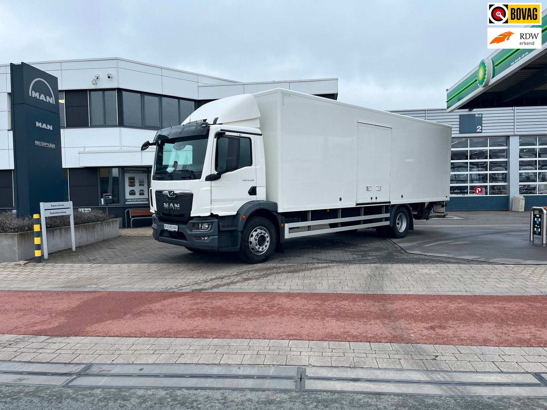 MAN TGM 18.326 4x2 BL, Euro 6, 320 pk, MAN, Wit