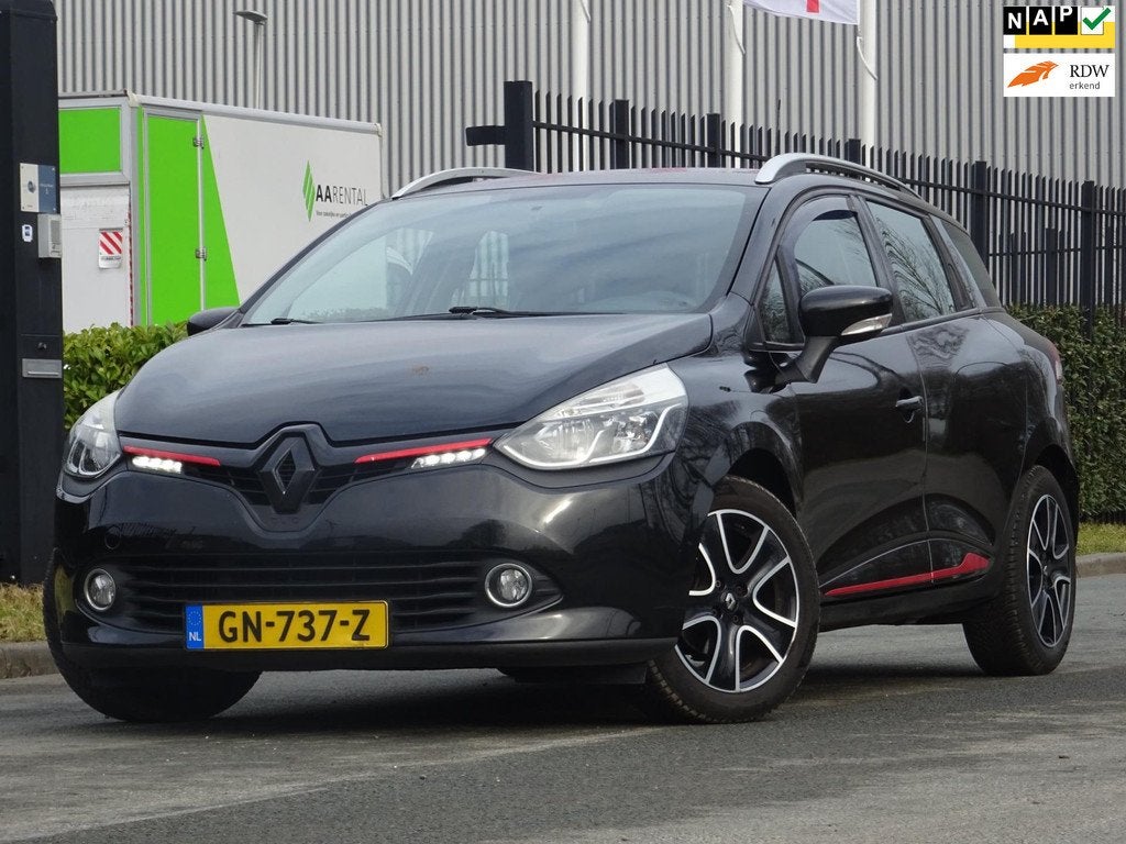 Renault Clio Estate 0.9 TCe Expression NAP/NAV/AC/CRUISE/APK, Voorwielaandrijving, Zwart, Origineel Nederlands, Handgeschakeld
