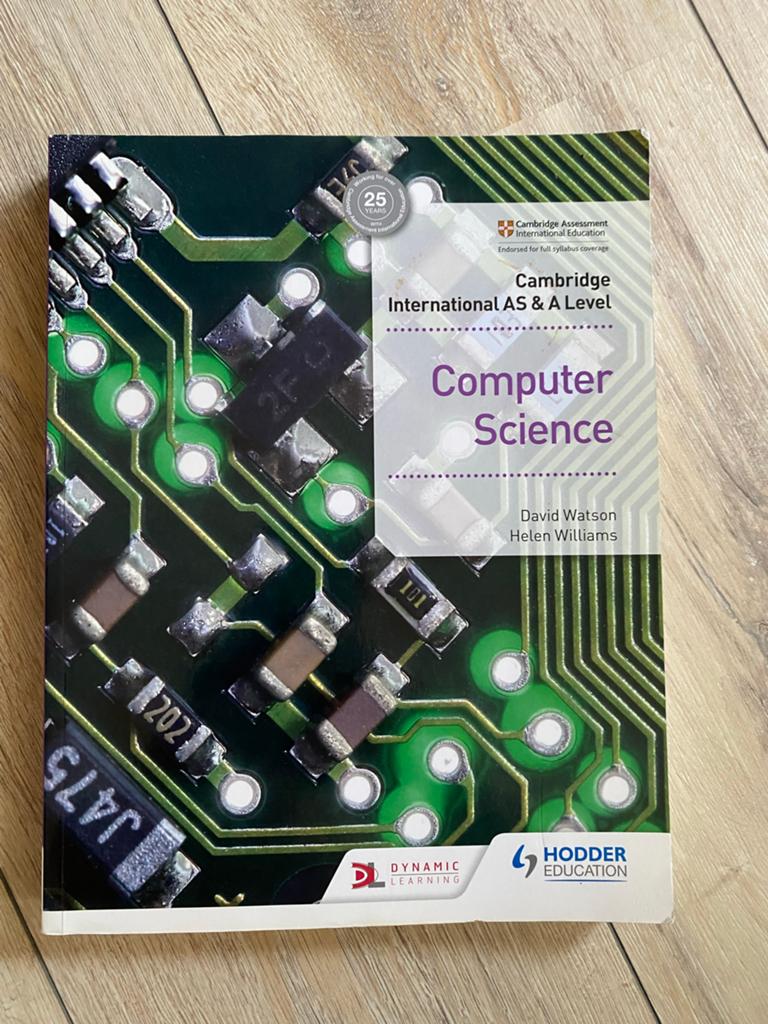 Cambridge International AS & A Level Computer Science, Ophalen of Verzenden, Beta, Zo goed als nieuw, HBO