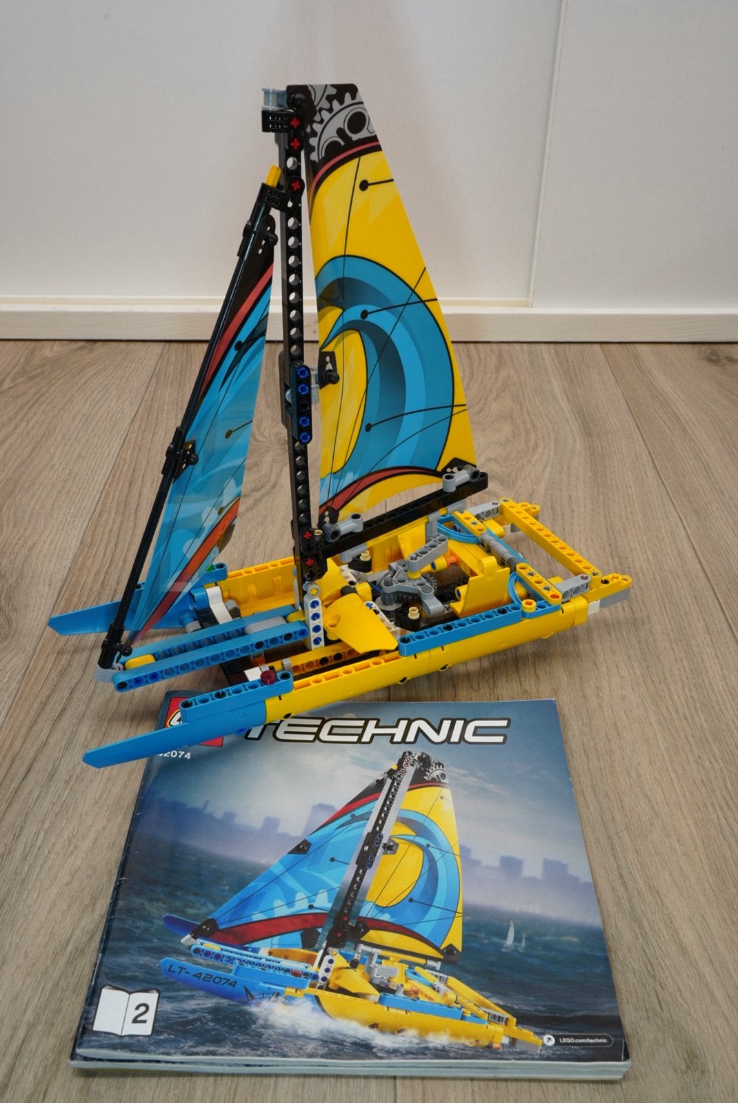 Lego technic Catamaran 42074, Lego, Ophalen of Verzenden, Zo goed als nieuw, Technic