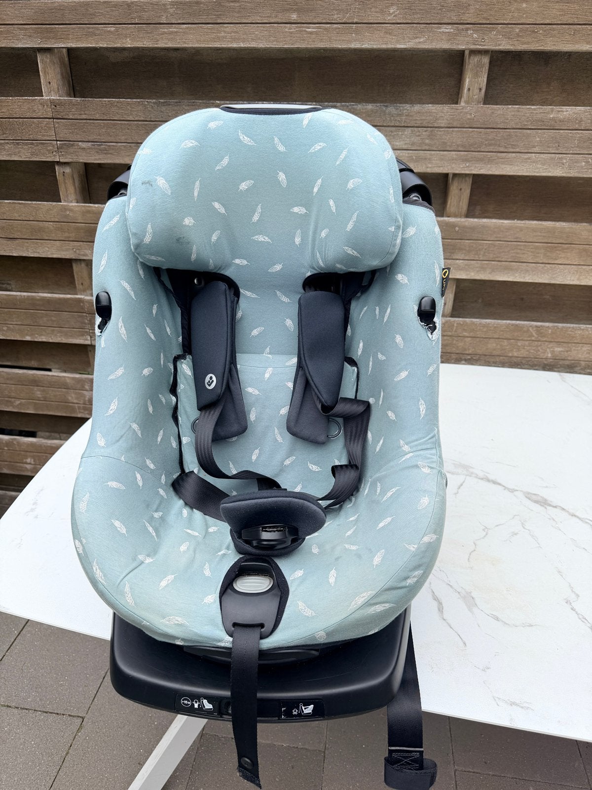 Maxi cosi axissfix 360 graden draaibaar, Kinderen en Baby's, Ophalen, 0 t/m 18 kg, Zo goed als nieuw, Isofix