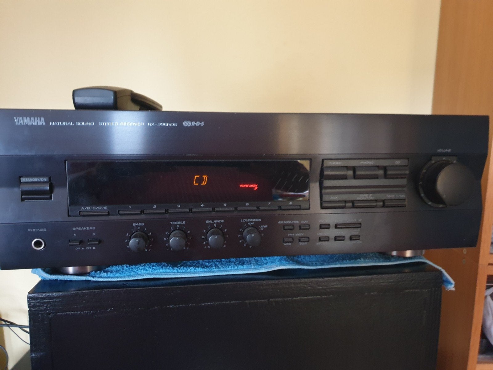 Yamaha RX396 rds, Audio, Tv en Foto, Versterkers en Receivers, Gebruikt, Yamaha, Ophalen of Verzenden, 60 tot 120 watt