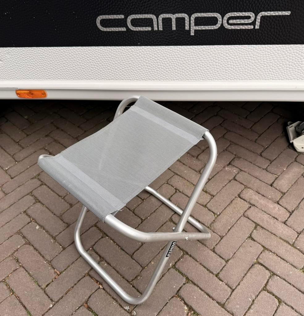 UMEFA krukje lichtgewicht, grijs, Ophalen of Verzenden, Zo goed als nieuw, Campingstoel