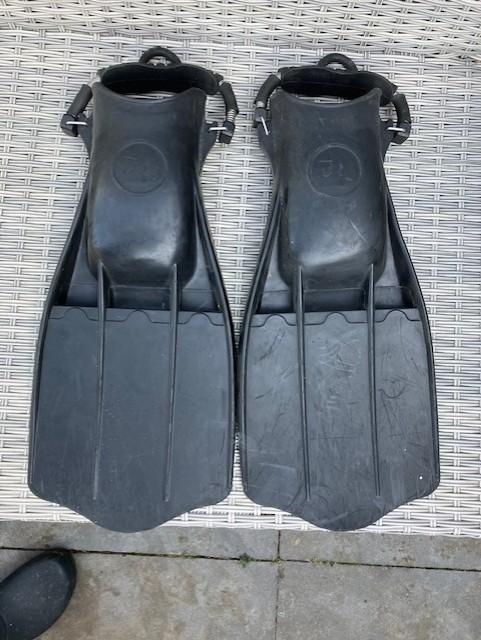 Vinnen techduik, Watersport en Boten, Duiken, Ophalen of Verzenden, Gebruikt, Zwem- of Duikvliezen