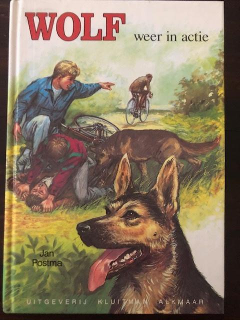 Wolf weer in actie Kinderboek, Ophalen of Verzenden, Zo goed als nieuw, Jan Postma