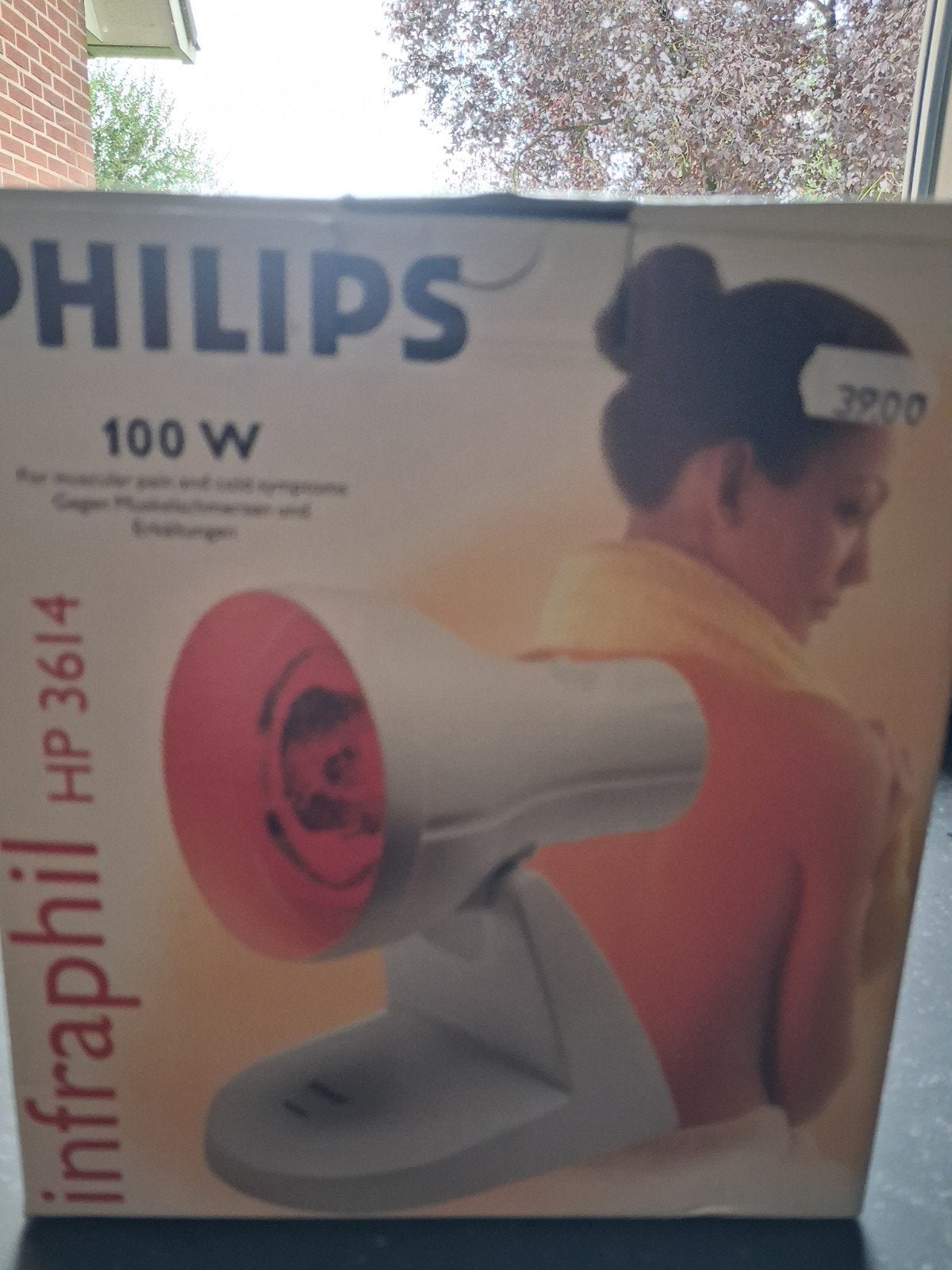 Philips Infraphil HP 3614 Infraroodlamp 100W, Ophalen of Verzenden, Nieuw, Overige typen