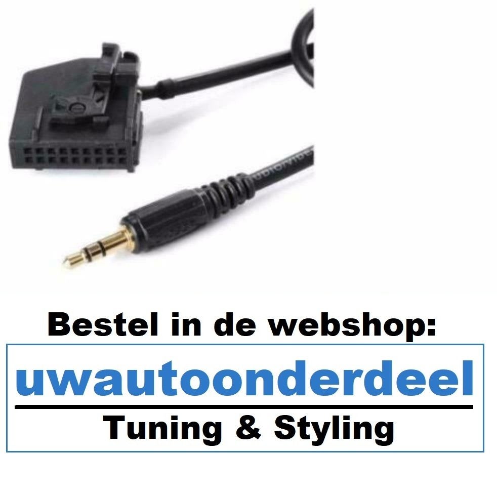 Aux In adapter Mercedes Comand 2.0 Iphone Ipod SLK AMG mp3, Verzenden, Nieuw