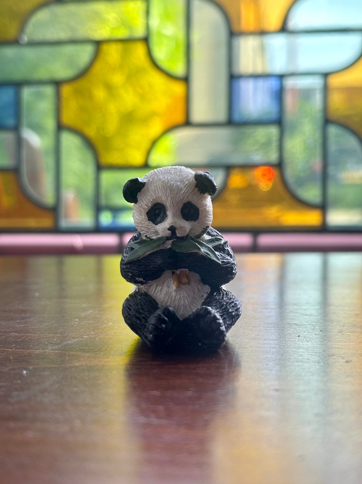 Polystone Efteling beeldje panda, Ophalen of Verzenden, Zo goed als nieuw, Beeldje of Poppetje